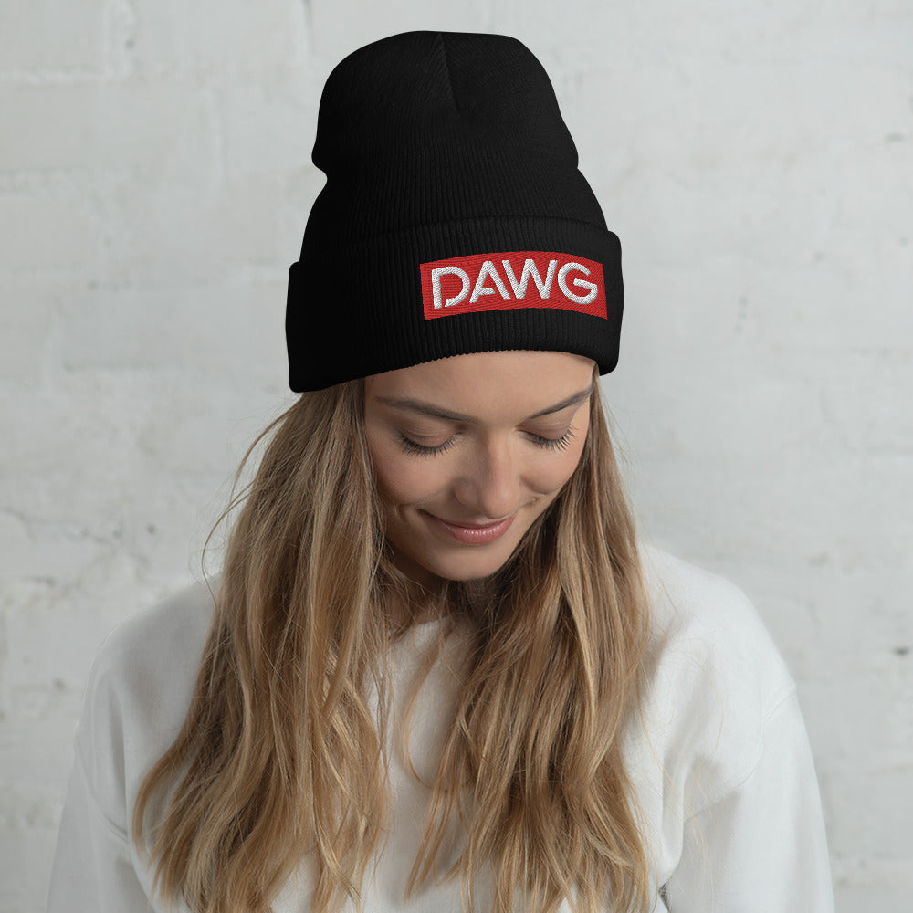 Cuffed R.E.D. DAWG COLLECTION Beanie