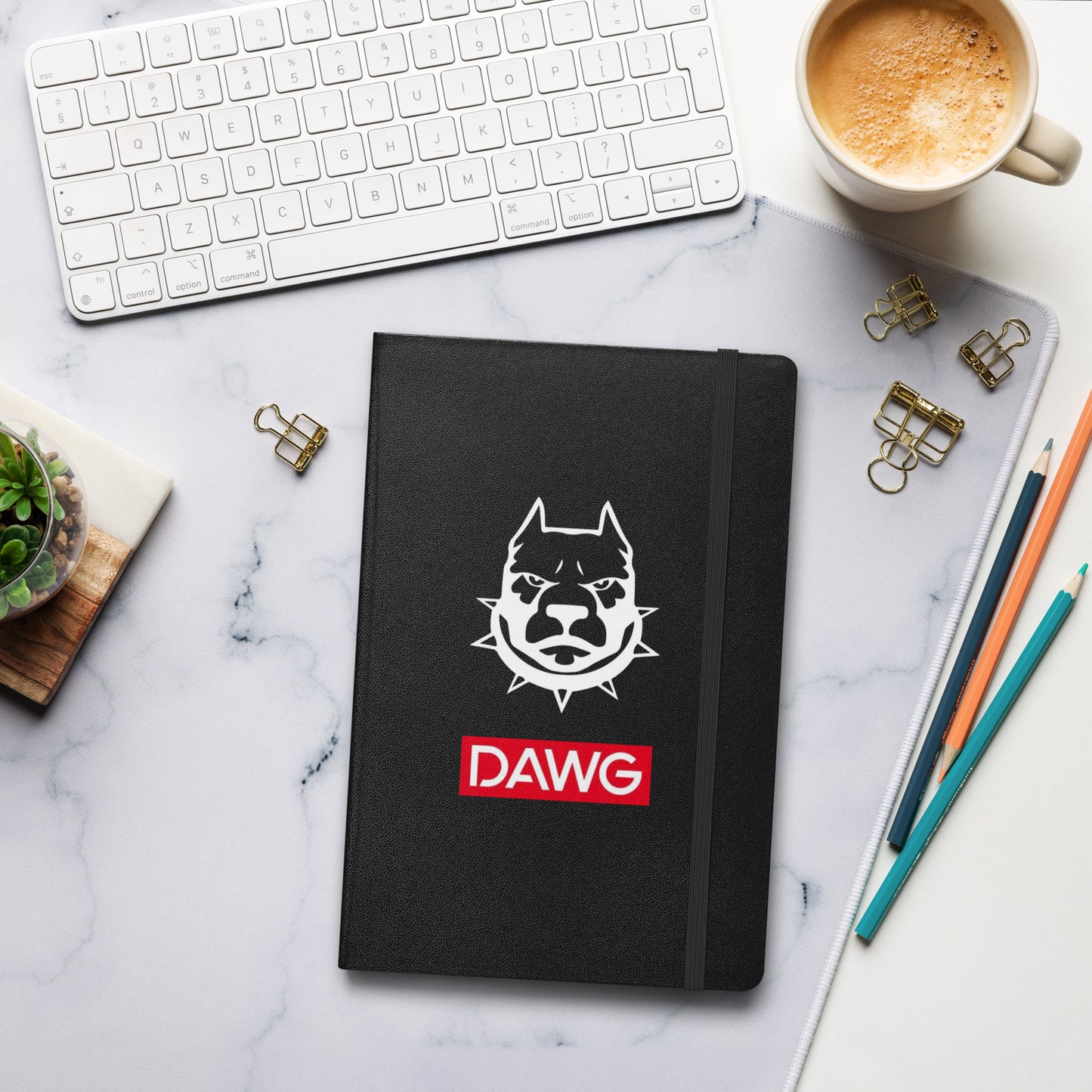 Hardcover R.E.D. DAWG COLLECTION bound notebook