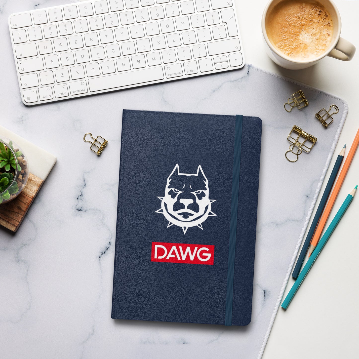 Hardcover R.E.D. DAWG COLLECTION bound notebook