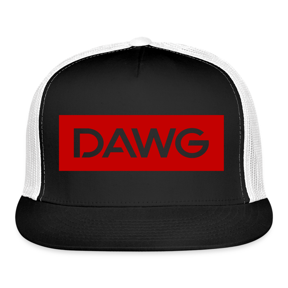 R.E.D.DAWG COLLECTION trucker hat - black/white