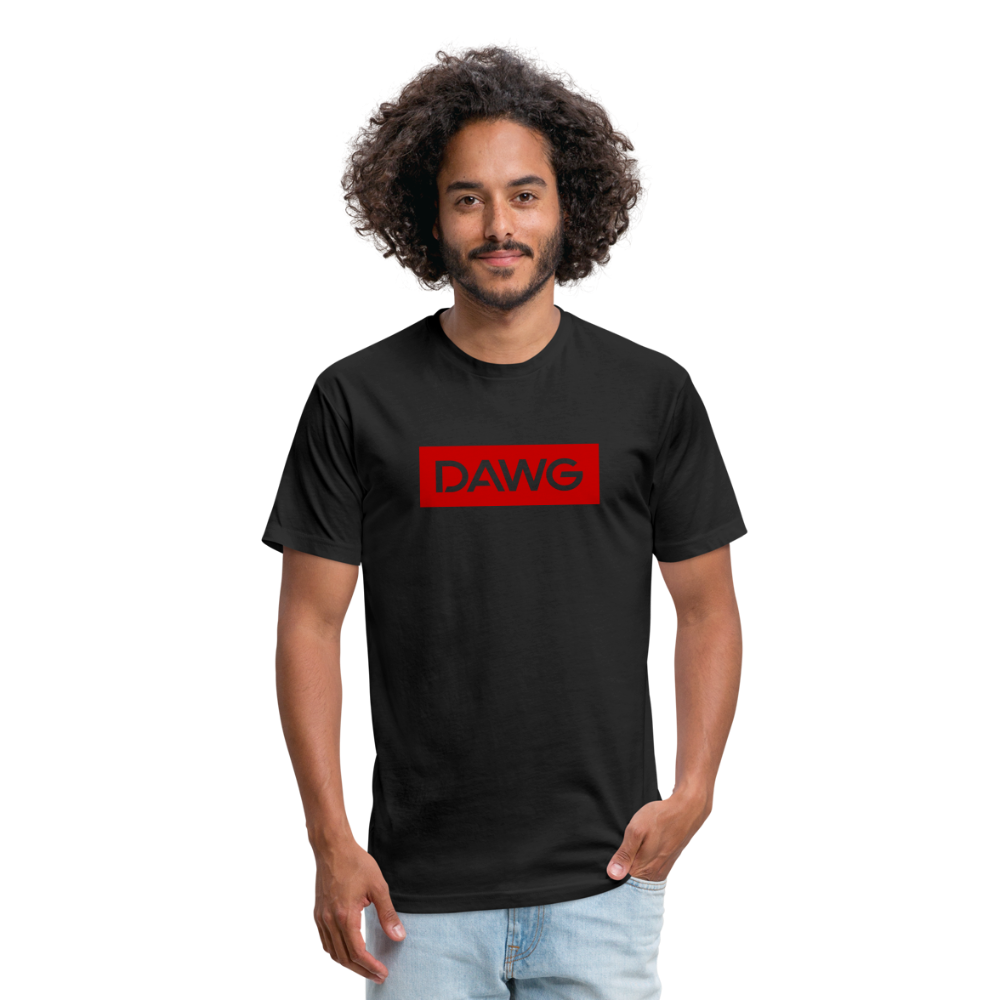 R.E.D. DAWG COLLECTION Fitted Cotton/Poly T-Shirt - black