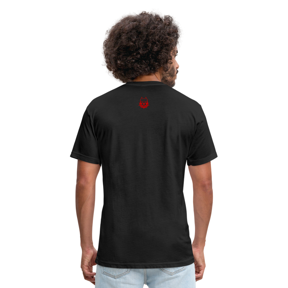 R.E.D. DAWG COLLECTION Fitted Cotton/Poly T-Shirt - black